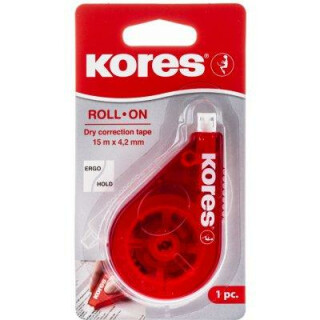 Korekční strojek Kores Roll on 15 m x 4,2 mm (1ks) - neuveden