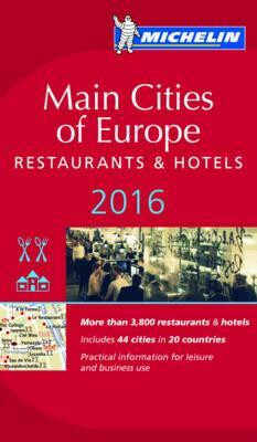 Main cities of Europe 2016 MICHELIN Guide - kolektiv autorů