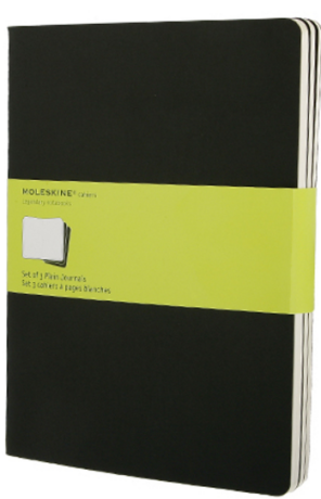 Moleskine - Notes 3 ks - čistý, černý XL - neuveden