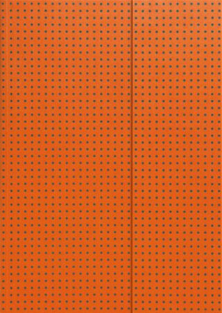 Zápisník Paper-oh - Circulo Orange on Grey A7 čistý - 