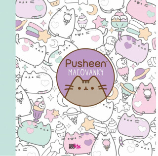 Kniha Pusheen maľovanky
