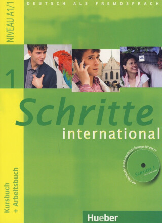 Schritte international 1 Paket - KB + AB mit Audio-CD + Gloss. - neuveden