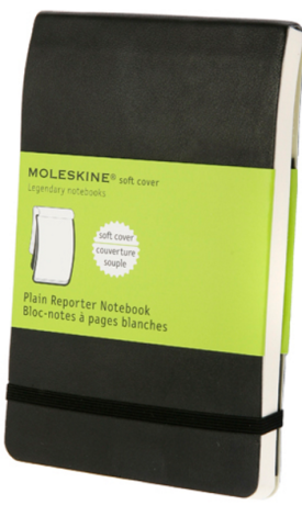 Moleskine - zápisník Reportér - čistý S - neuveden