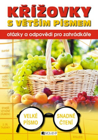 Křížovky s větším písmem – otázky a odpovědi pro zahrádkáře - 
