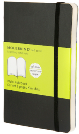 Moleskine - zápisník - čistý, černý S - neuveden