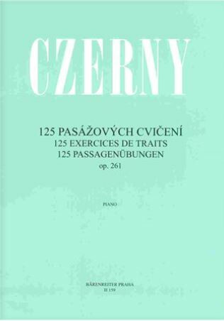 125 pasážových cvičení op. 261 - Carl Czerny