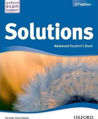Solutions Advanced Student´s Book 2nd (International Edition) - Falla Tim
