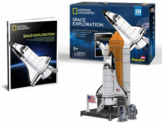 Puzzle 3D Vesmírný průzkum NG - 65 dílků - neuveden