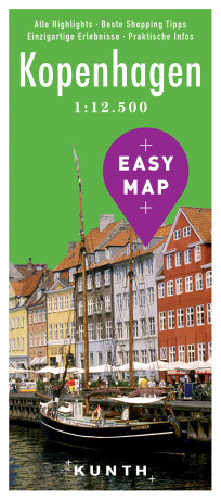 Kopenhagen Easy Map - neuveden