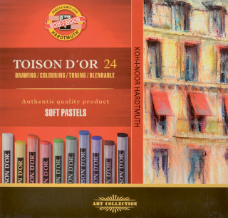 Toison sada prašných kříd 24ks - neuveden