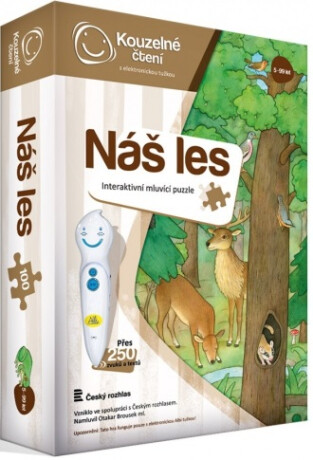 Puzzle Náš les - Kouzelné čtení Albi - 