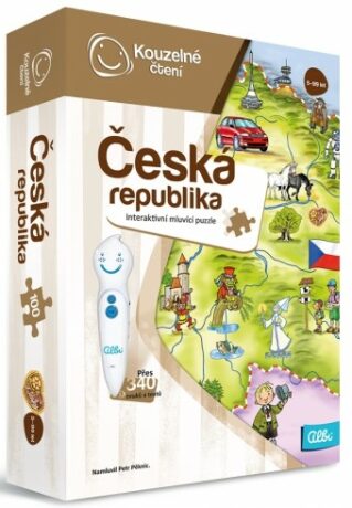 Puzzle Česká republika - Kouzelné čtení Albi - 