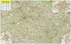 Nástěnná mapa Česko 1:500 000 - neuveden