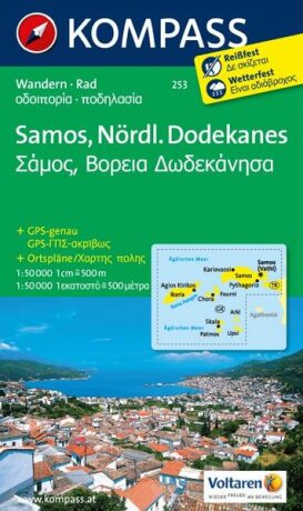 Samos,Nördl,Dodekanes 253 / 1:50T NKOM - neuveden