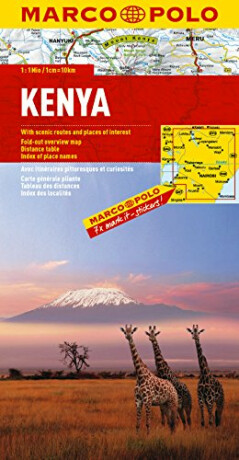 Keňa / mapa - neuveden