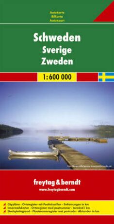 AK 06613 Švédsko 1:600 000 / automapa - neuveden