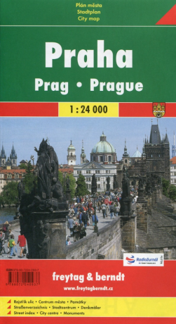 Praha mapa 1:24 000 (Defekt) - kolektiv autorů
