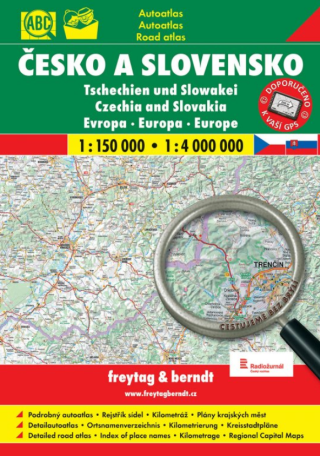 Česko + Slovensko autoatlas 1:150 000 A4 - neuveden