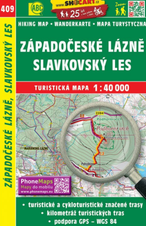 SC 409 Západočeské lázně, Slavskovský les 1:40 000 - neuveden