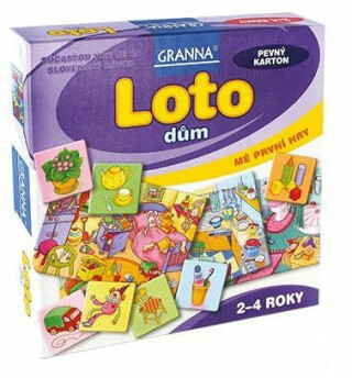 LOTO dům - Mé první hry 2-4 roky - neuveden