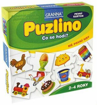 PUZLINO Co se hodí? - Mé první hry 2-4 let - neuveden