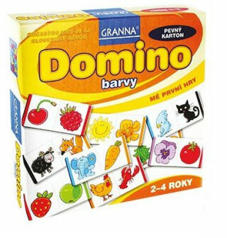 DOMINO barvy - Mé první hry 2-4 roky - neuveden