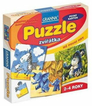 Puzzle zvířátka - neuveden