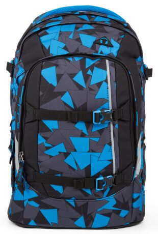 Studentský batoh Ergobag Satch – Blue Triangle - 