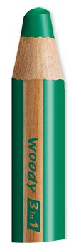 Pastelka STABILO Woody 3v1 zelená tmavá - neuveden
