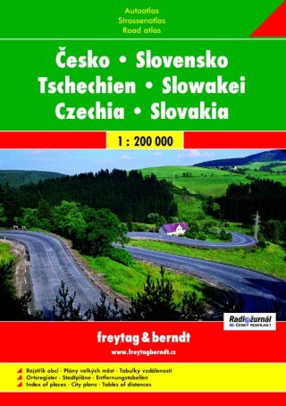 AA Česká / Slovenská republika 1:200 000 A5 - neuveden