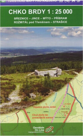 Brdy CHKO 1:25T /52 Turistické mapy pro každého - neuveden