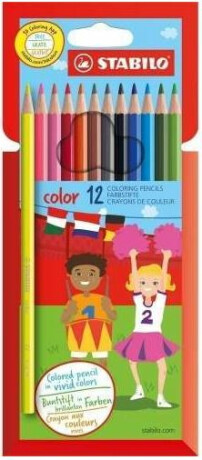 Pastelky STABILO color sada 12 ks - neuveden