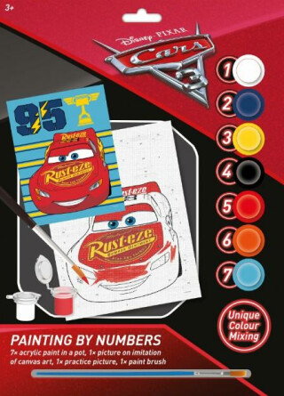 Malování podle čísel Auta 3 - neuveden