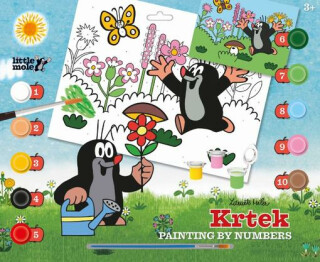 Krtek - Malování dle čísel A3 - neuveden