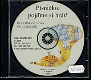 Písničko, pojďme si hrát! k učebnici hudební výchovy pro 2. ročník - CD - neuveden