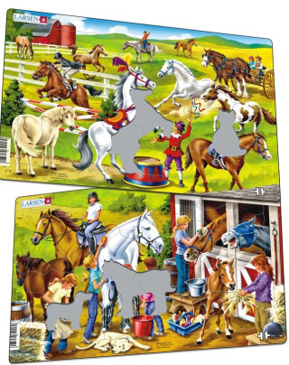 Puzzle MIDI - Koně/26 dílků (2 druhy) - neuveden