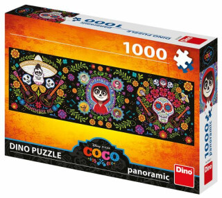 Coco: panoramic puzzle 1000 dílků - neuveden