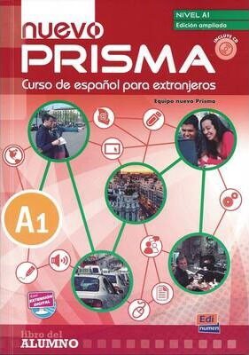 Nuevo Prisma A1: Ed. ampliada (12 unidades) Libro del alumno + CD - neuveden