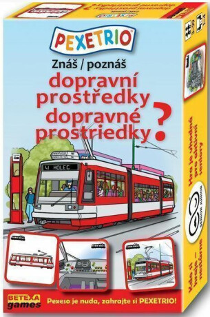 Pexetrio - Znáš dopravní prostředky? - neuveden