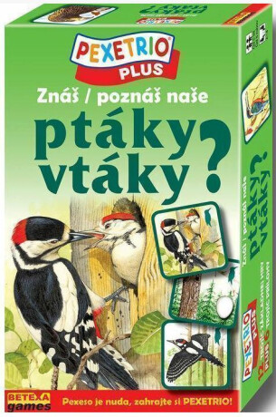 Pexetrio - Znáš naše ptáky? - neuveden