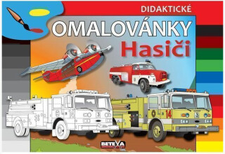 Hasiči - didaktické omalovánky - neuveden