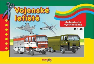 Vojenské letiště - Jednoduché vystřihovánky - neuveden