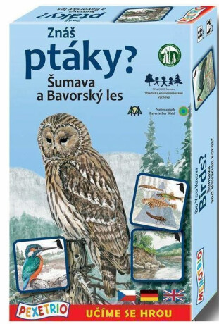 Pexetrio Znáš ptáky? Šumava - 