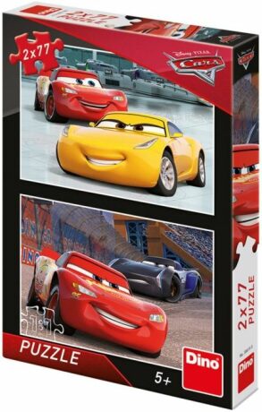 Puzzle Cars 3: Závodníci - 2x77 dílků - neuveden