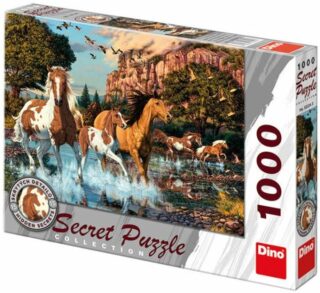 Secret collection puzzle: Koně 1000 dílků - neuveden