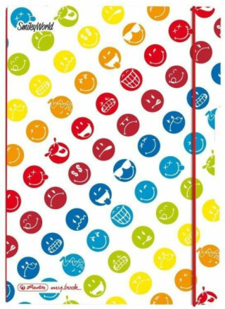 Sešit A5 čtverečkovaný - Smiley World Rainbow - 