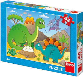 Puzzle 48 Dinosauři - neuveden