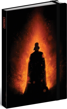 Notes Star Wars - Black, linkovaný - neuveden