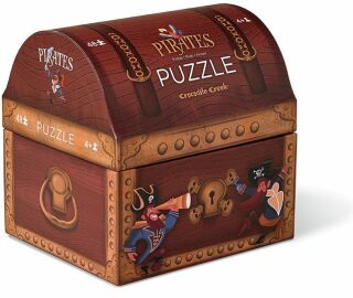 Puzzle truhlička: Pirate Treasure/Pirátský poklad (48 dílků) - neuveden