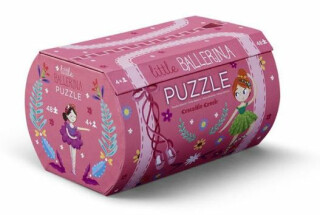 Puzzle truhlička: Little Ballerina/Malá baletka (48 dílků) - neuveden